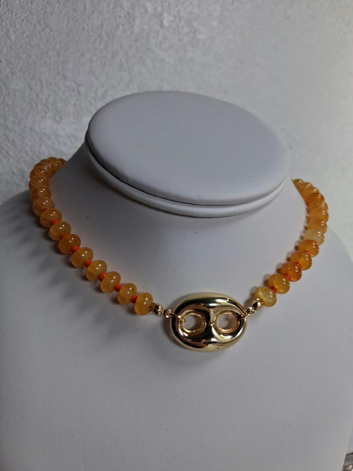 Amber Glow Necklace